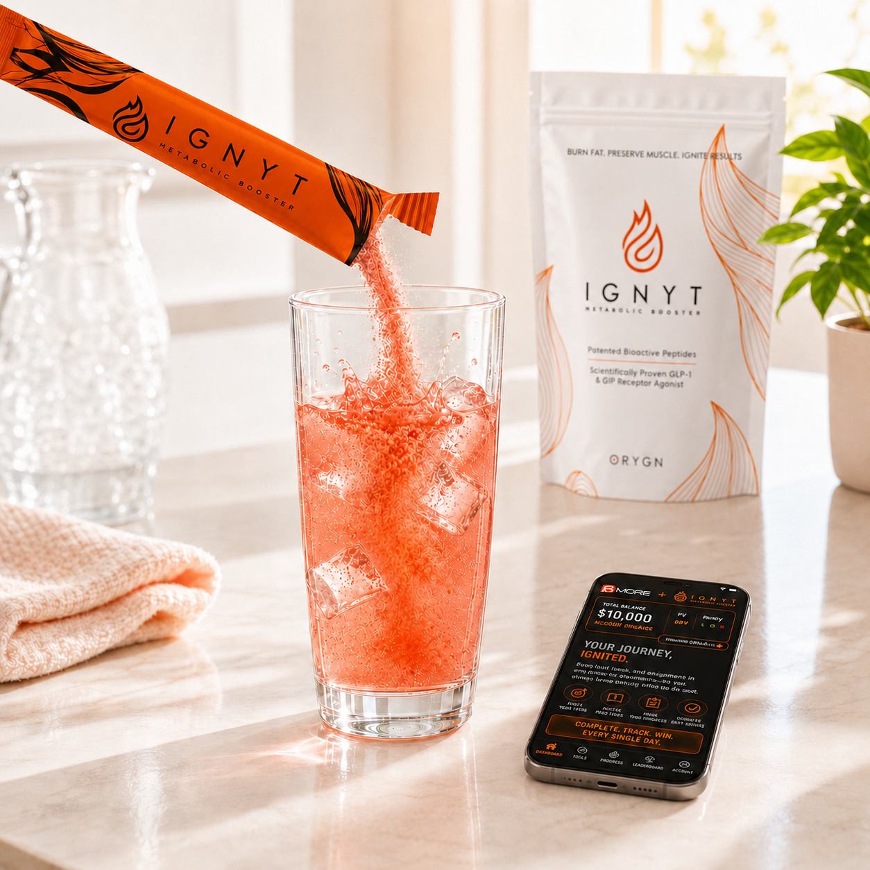 Ignyt product with BMore app